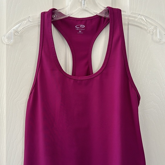 Champion Magenta Racerback Tank Top Size Medium - Picture 3 of 10